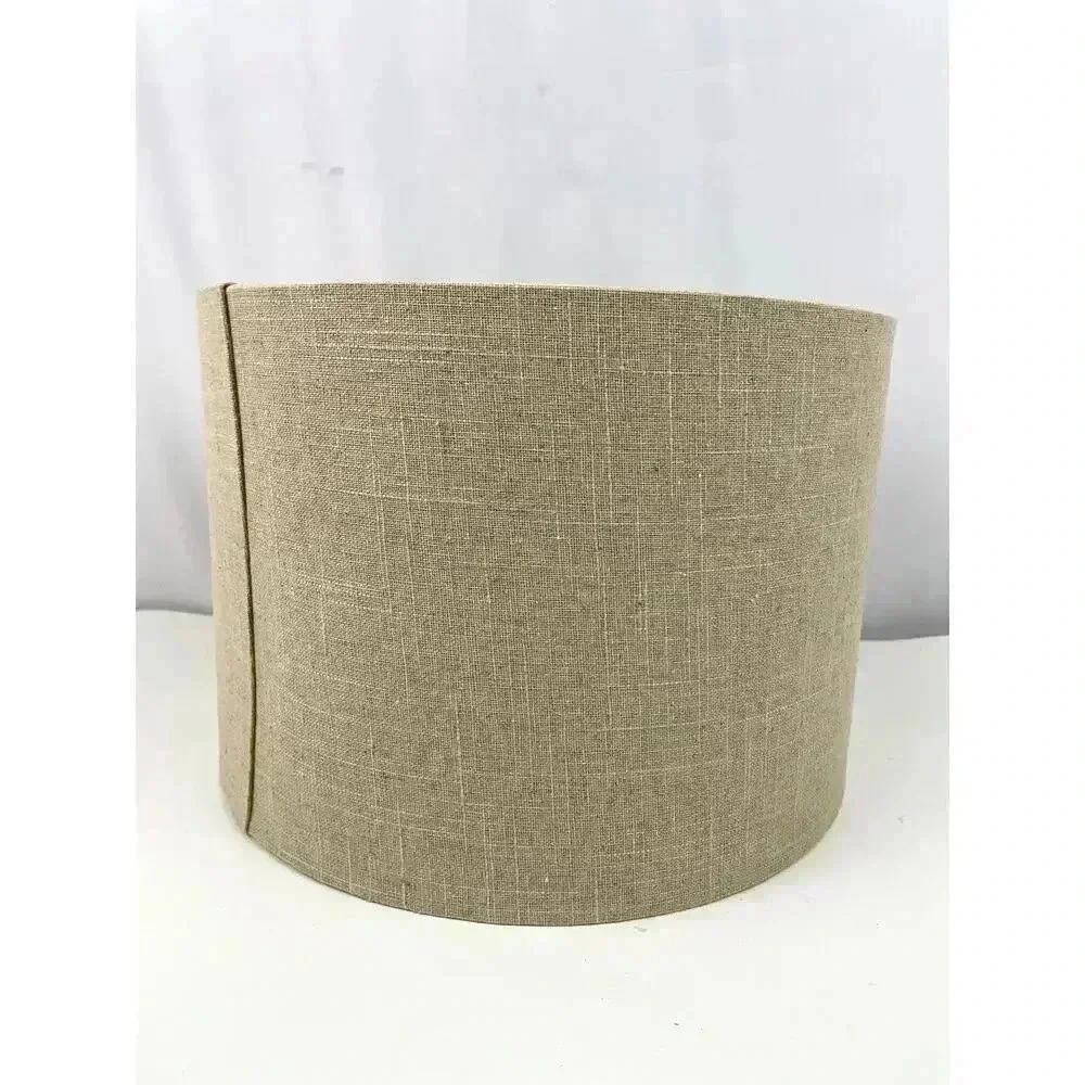 Beige Drum Lamp Shade 13"x 9"‎ Illumination Station SHADE ONLY